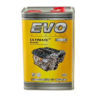 Фото 3 - Автозапчастина EVO U I 4L 0W-40 (UI4L0W40)