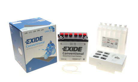 Стартерная аккумуляторная батарея - EXIDE 12N24-3A