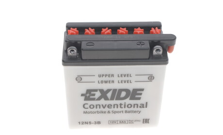 Фото 4 - Автомобильный аккумулятор EXIDE 12N5-3B (12N53B)