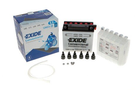 Фото 5 - Автомобильный аккумулятор EXIDE 12N5,5-3B (12N553B)