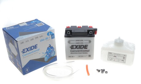 Фото 2 - Автомобільний акумулятор EXIDE 6N6-3B-1 (6N63B1)