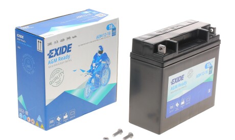 Стартерная аккумуляторная батарея - EXIDE AGM12-18