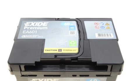 Фото 12 - Автомобильный аккумулятор EXIDE EA601