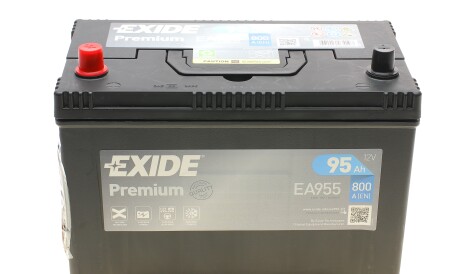 Стартерна батарея (акумулятор) - EXIDE EA955