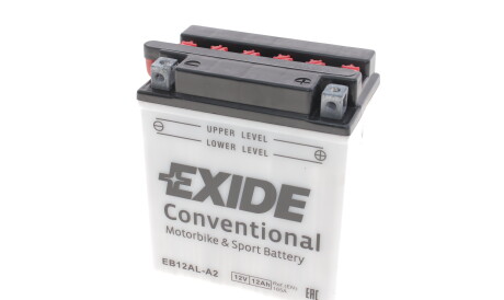 Фото 3 - Автомобільний акумулятор EXIDE EB12AL-A2 (EB12ALA2)