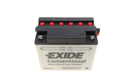 Фото 7 - Автомобильный аккумулятор EXIDE EB16L-B (EB16LB)