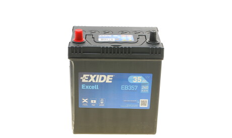 Стартерна батарея (акумулятор) - (ke24135j00ny, ec0730002, 96313881) EXIDE EB357