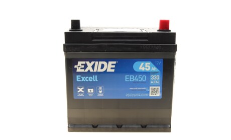 Фото 2 - Автомобильный аккумулятор EXIDE EB450