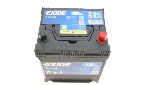 Фото 3 - Автомобільний акумулятор EXIDE EB504