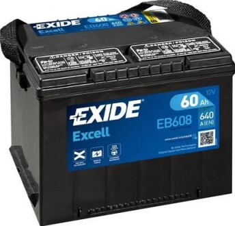 Фото 2 - Автомобильный аккумулятор EXIDE EB558