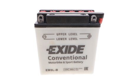 Фото 3 - Автомобильный аккумулятор EXIDE EB5L-B (EB5LB)