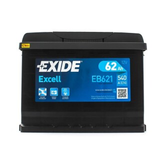 Фото 2 - Автомобильный аккумулятор EXIDE EB621