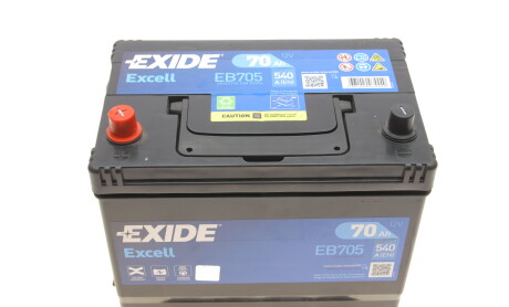 Фото 5 - Автомобильный аккумулятор EXIDE EB705