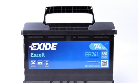 Фото 7 - Автомобільний акумулятор EXIDE EB741
