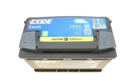 Фото 9 - Автомобільний акумулятор EXIDE EB800