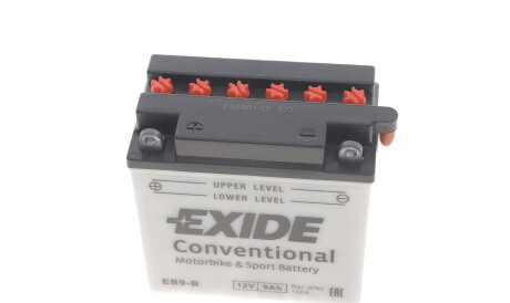 Фото 3 - Автомобільний акумулятор EXIDE EB9-B (EB9B)