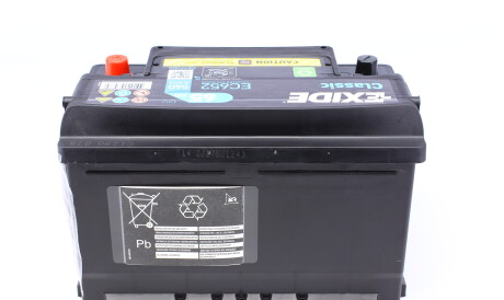 Фото 3 - Автомобільний акумулятор EXIDE EC652