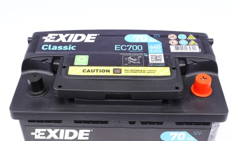 Фото 4 - Автомобільний акумулятор EXIDE EC700