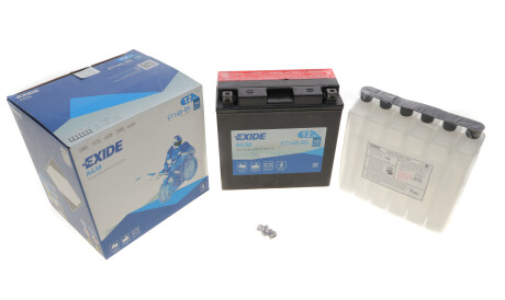 Фото 2 - Автомобільний акумулятор EXIDE ET14B-BS (ET14BBS)