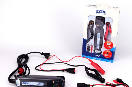 Зарядное устройство (12v/7A) (Ca/Ca/EFB/GEL/AGM) (акб до 150A) - EXIDE EX12/7