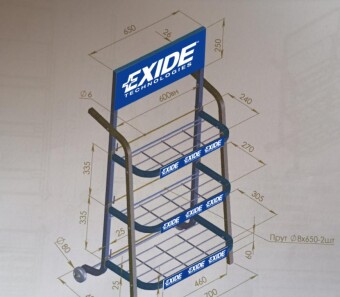Фото 3 - Автозапчасть EXIDE STAND EXIDE