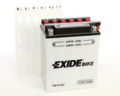 Стартерная аккумуляторная батарея - EXIDE YB14-B2