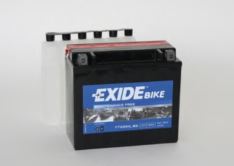 Стартерная аккумуляторная батарея - EXIDE YTX20HL-BS