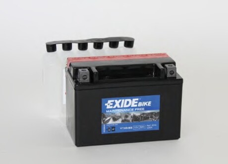 Стартерная аккумуляторная батарея - EXIDE YTX9-BS