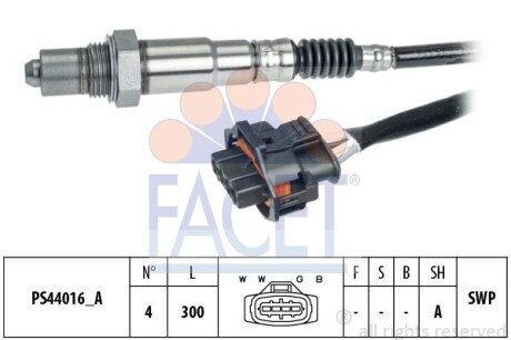 Лямбда-зонд Astra 04-/Insignia 08- 1.2-1.8 - (0855405, 855405, 93177450) FACET 10.8267