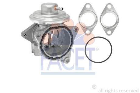 Клапан EGR Skoda OCTAVIA/VW GOLF IV/V, PASSAT, TOURAN 1.2D/1.9D/2.0D 98- - (038131501AF, 038131501AN, 68001558AA) FACET 23.0029 (фото 1)