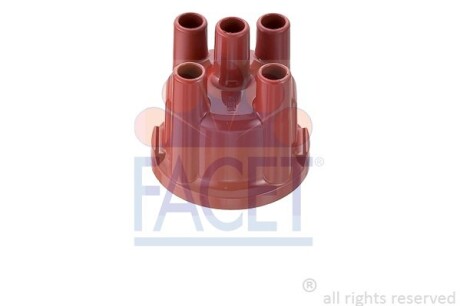 Кришка розподільника запалювання Audi 100/80 1.8/2.0 83-91 - (12111326765, 027905207, 059905207B) FACET 2.7529PHT