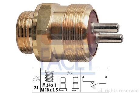 Датчик заднього ходу 7-410 >95 (7.6128) - FACET 76128