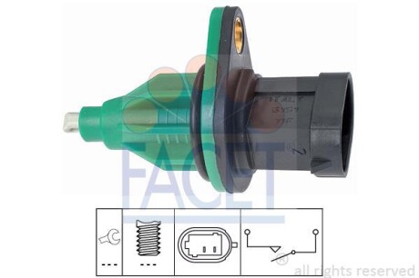 Датчик заднього ходу Master/Movano 98-/Laguna 01- - FACET 7.6151