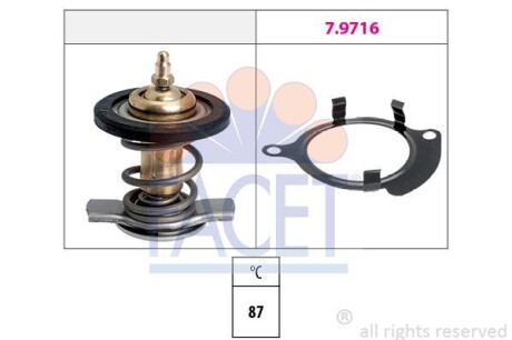 Термостат T5 2.5TDI 03- - (070121114) FACET 7.8820