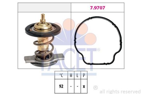 Термостат Mercedes Benz W164/W166/W212/W213/W639 OM 642 - (a6422001915, A6422002315) FACET 7.8929