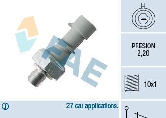 Датчик давления масла - FAE 12445