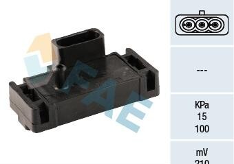 Датчик, давление во впускном газопроводе - (0K95018211, 1144809, 12569240) FAE 15001