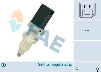 Выключатель фонаря сигнала торможения - (46760767) FAE 24660