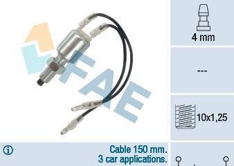 Выключатель фонаря сигнала торможения - FAE 25060