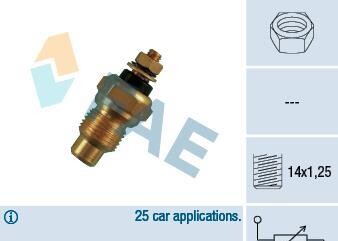 Датчик, температура охлаждающей жидкости - (7910247507, 024220, 7701348143) FAE 30260