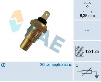 Датчик температури охолоджуючої рідини - FAE 31680