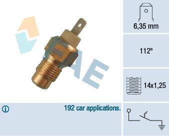 Датчик температури охолоджуючої рідини - FAE 35180