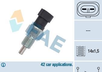Выключатель, фара заднего хода - FAE 40680