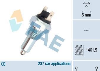 Выключатель, фара заднего хода - FAE 41090