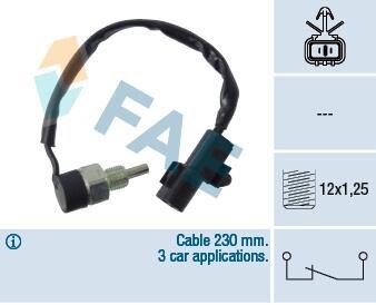 Вимикач світла задній хід MITSUBISHI PAJERO PININ I 10.99-06.07 - FAE 41248