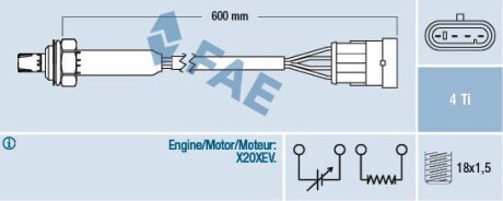 Лямбда-зонд - FAE 77183
