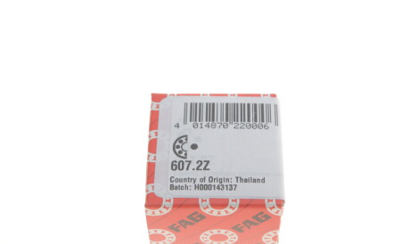 Фото 3 - Автозапчасть FAG 607.2Z