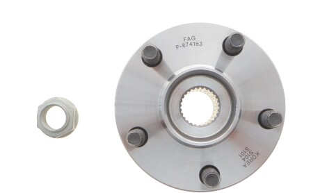 Фото 4 - Підшипник маточини FAG 713 6222 10 (713622210)