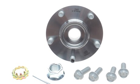 Фото 2 - Підшипник маточини FAG 713 6311 90 (713631190)