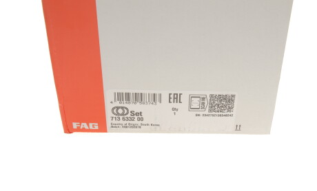 Фото 4 - Подшипник ступицы FAG 713 6332 00 (713633200)
